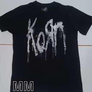 men's medium Korn t shirt